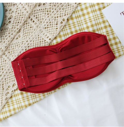 Soft Padded Strapless Bra With Removable Pads