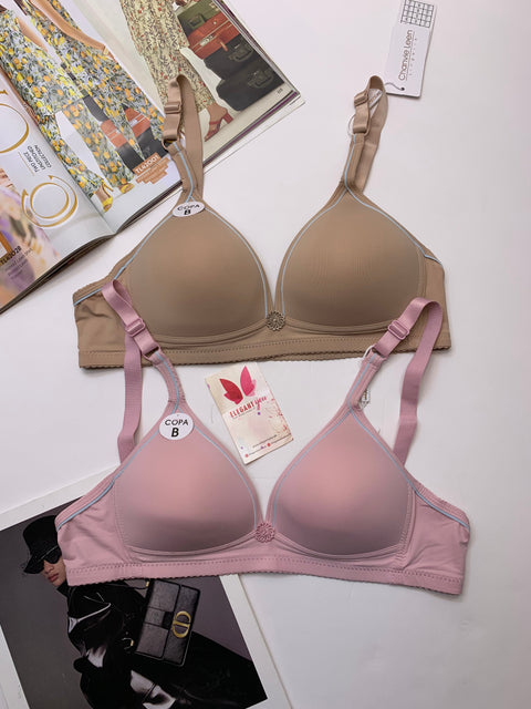 Chanviee Leen Daily wear Thin-Pad Non-Wire Bra